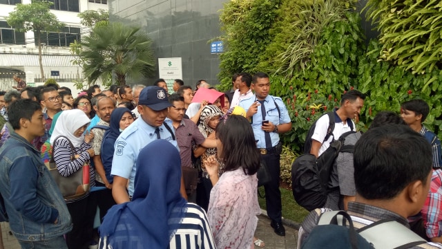 Ratusan nasabah Pandawa Group di PN Jakpus (Foto: Marcia Audita/kumparan)