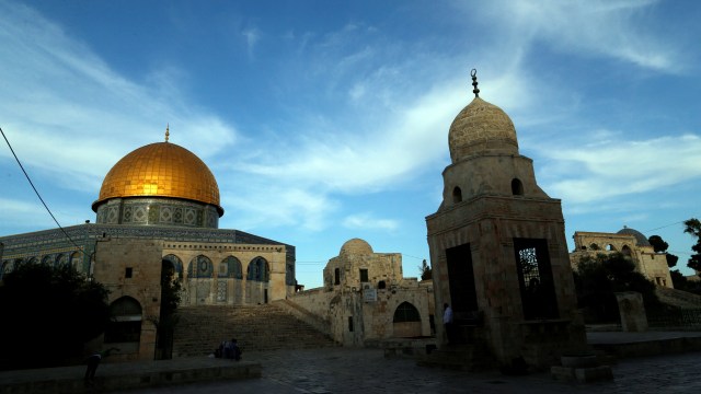 Kubah Shakhrah, Jerusalem (Foto: REUTERS/Ammar Awad)