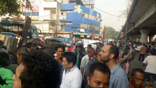 Suasana di TKP Bom Kampung Melayu (Foto: Marcia Audita/kumparan)