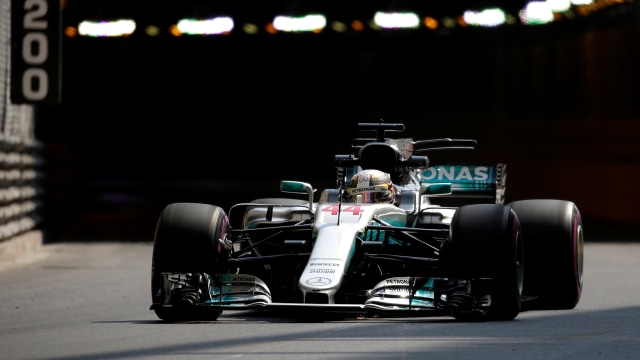 Lewis Hamilton di GP Monako. (Foto: Max Rossi/Reuters)