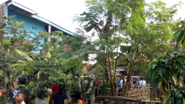 Lokasi penggerebekan teroris (Foto: Ainul Qalbi/kumparan)