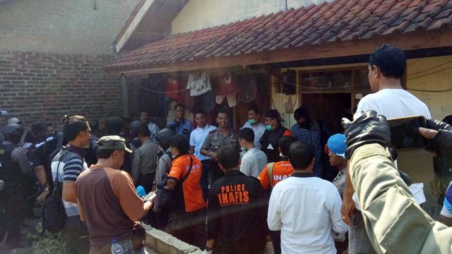 Lokasi penggerebekan teroris (Foto: Ainul Qalbi/kumparan)