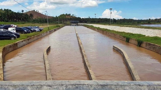 Proyek bendungan dan irigasi (Foto: Dok. Kementerian PUPR)