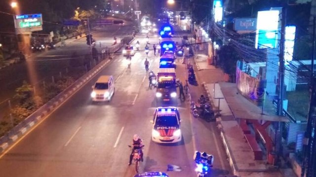 Razia skala besar Polresta Depok