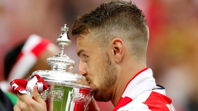 Ramsey dan Piala FA. (Foto: Reuters/John Sibley )