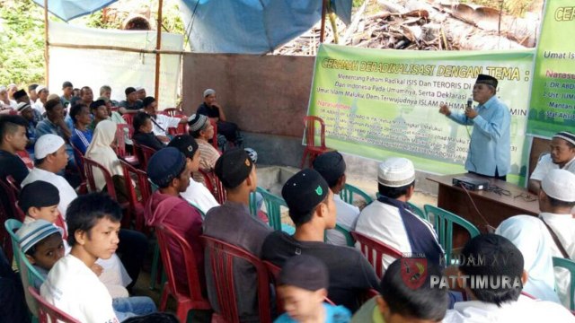 Ceramah deradikalisasi di Maluku (Foto: Dokumentasi Kodam Pattimura)