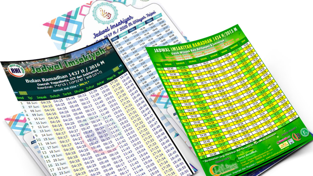 Jadwal Imsakiyah Foto: Muhammad Faisal Nu'man/kumparan