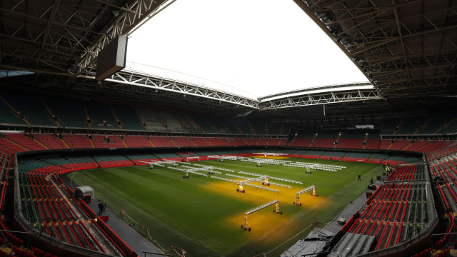 Kemegahan Millenium Stadium. (Foto: Reuters/John Sibley)