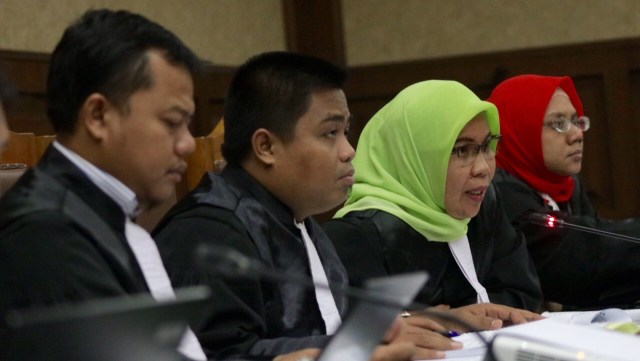 Tim Jaksa Penuntut Umum sidang e-KTP (Foto: Fanny Kusumawardhani/kumparan)