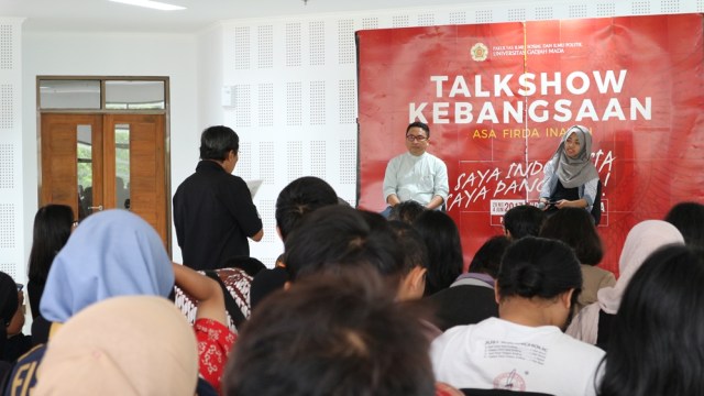 Afi Nihaya di FISIPOL UGM (Foto: Dok. FISIPOL UGM)