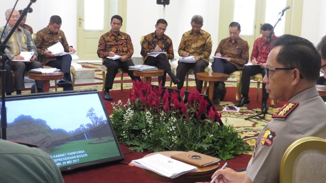 Rapat Kabinet Paripurna Soal Idul Fitri 1438 H (Foto: Yudhistira Amran/kumparan)