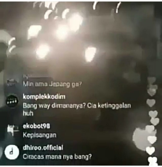 Live Instagram Geng Motor. (Foto: Instagram)