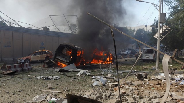 Bom di Kabul (Foto: Reuters/Omar Sobhani )