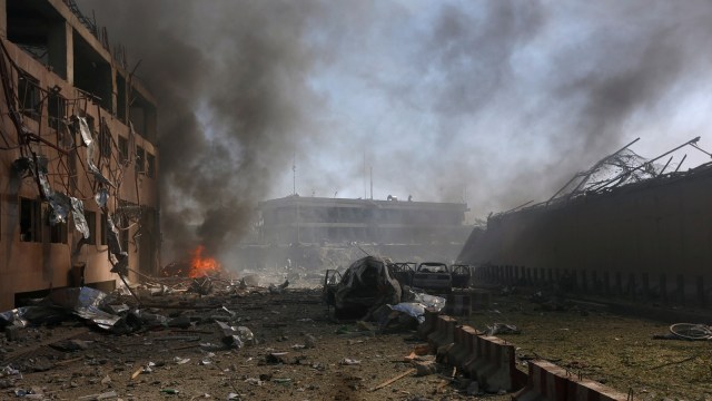 Bom di Kabul (Foto: Reuters/Omar Sobhani )