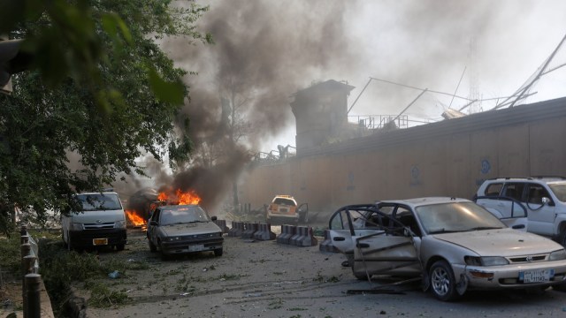 Bom di Kabul (Foto: Reuters/Omar Sobhani )