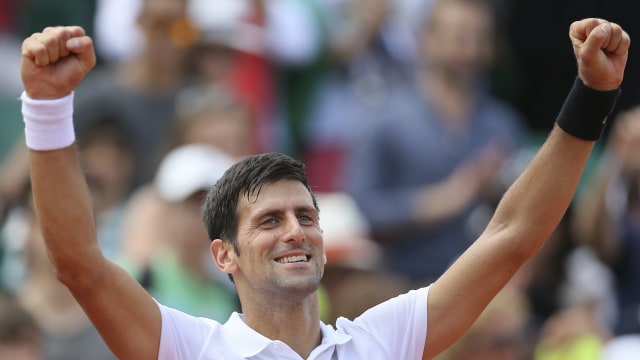 Novak Djokovic singkirkan Joao Sousa. (Foto: AP Photo/David Vincent)