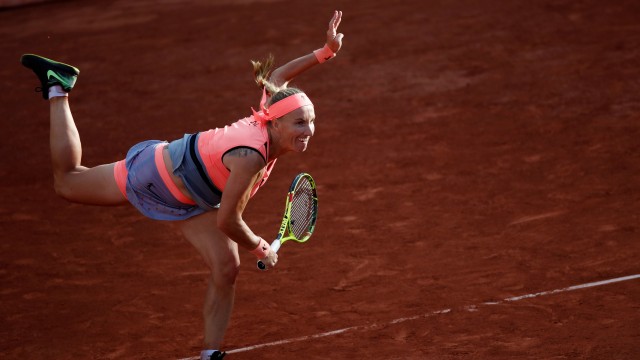 Kuznetsova ke babak ketiga Prancis Terbuka 2017. (Foto: Reuters/Christian Hartmann)