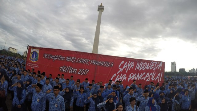 Saya Indonesia, Saya Pancasila! (Foto: Aditia Noviansyah/kumparan)