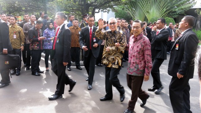 Try Sutrisno dan Boediono (Foto: Yudhistira Amran/kumparan)