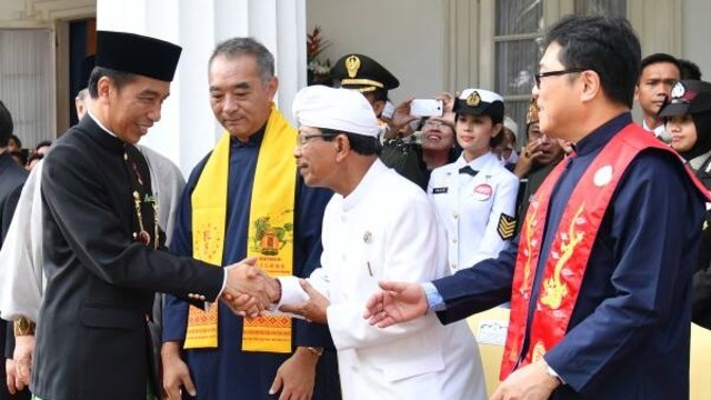 Jokowi dan Tokoh Agama di Hari Pancasila Foto: Biro Pers Istana