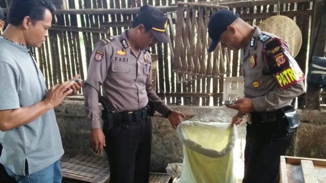 Pabrik Tahu berbahan borax dibongkar Polres Bogor (Foto: Dok. Polres Bogor)