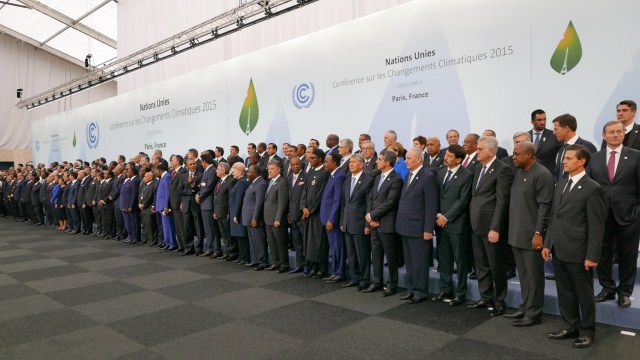 Konferensi Perubahan Iklim PBB 2015 di Paris. (Foto: Wikimedia Commons)