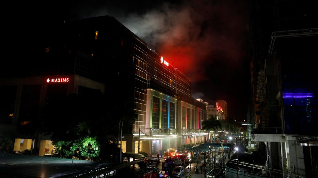 Ilustrasi ledakan di Filipina. Foto: REUTERS/Erik De Castro