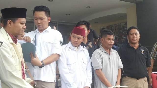 Dua pelaku persekusi (Foto: Dua pelaku persekusi)