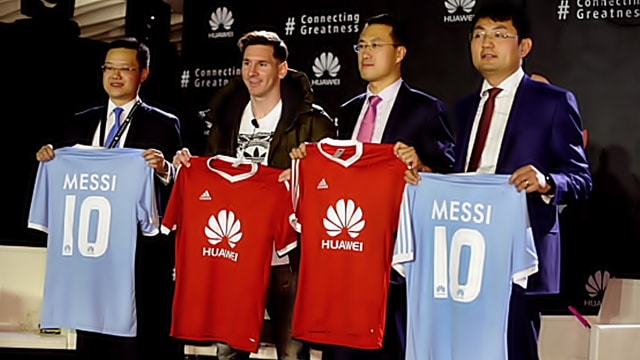 Lionel Messi, Brand Ambassador Huawei. (Foto: Huawei)