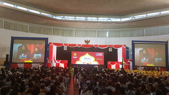 Jokowi di Universitas Muhammadiyah Malang (Foto: Yudhistira Amran Saleh/kumparan)