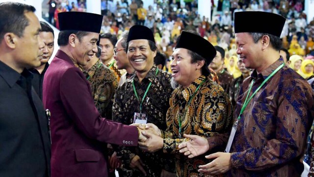 Presiden Jokowi di Universitas Muhammadiyah Malang (Foto: Laily R/Biro Pers Setpres)