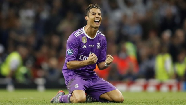 Ronaldo pahlawan kemenangan Real Madrid. (Foto: Reuters/Carl Recine)