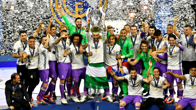 Real Madrid juara Liga Champions! (Foto: UEFA via Reuters)