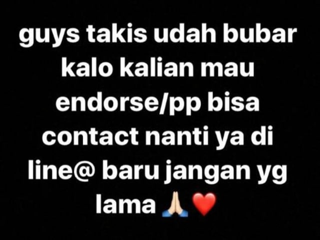 Awakrin curhat Takis Entertainment bubar (Foto: Instagram Story @awkarin)