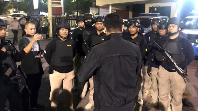 Apel Tim Alpha Pus memburu Berandalan Bermotor (Foto: Dok. Polres Jakpus)