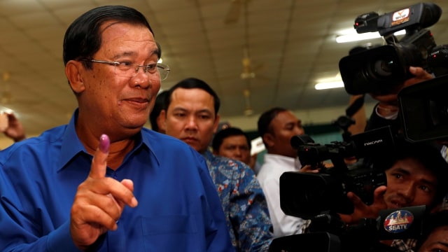 Perdana Menteri Kamboja Hun Sen (Foto: REUTERS/Samrang Pring)
