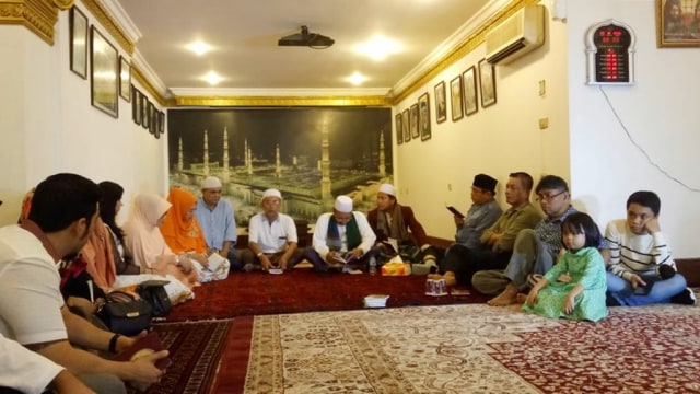 Suasana Tahlilan hari ketiga Yana Zein. (Foto: Prabarini Kartika/kumparan)