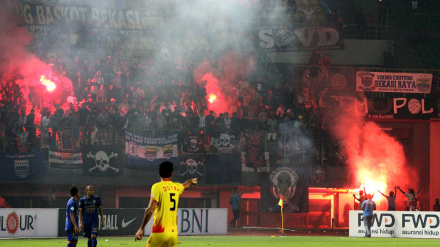 Suporter Persib Bandung (Ilustrasi) (Foto: ANTARA/Risky Andrianto)