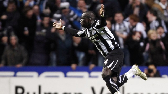 Tiote kala berseragam Newcastle. (Foto: Lee Smith/Reuters)