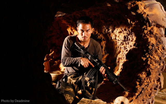 Joe Taslim di film Dead Mine (Foto: Infinite Frameworks)