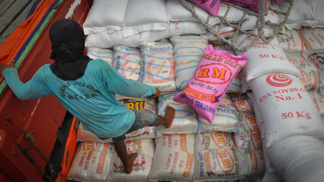 Pekerja Bongkar Muat Pelabuhan Sunda Kelapa (Foto: Kevin Kurnianto/kumparan)