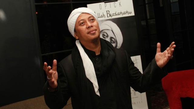 Opick launching album "Allah Bersamamu" (Foto: Munady)