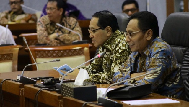 Kami Musik Indonesia datangi Badan Legislasi (Foto: Fanny Kusumawardhani/kumparan)