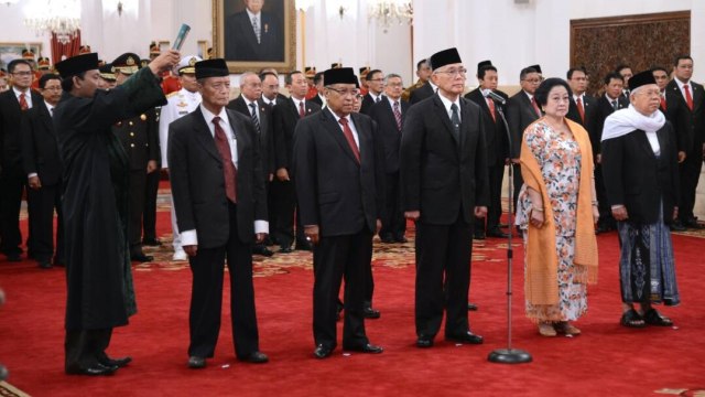 Pengangkatan Anggota UKP-PIP. (Foto: Dok. Biro Pers Setpres)