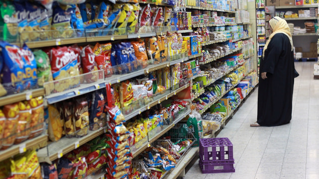 Supermarket di Doha, Qatar (Foto: REUTERS/Stringer)