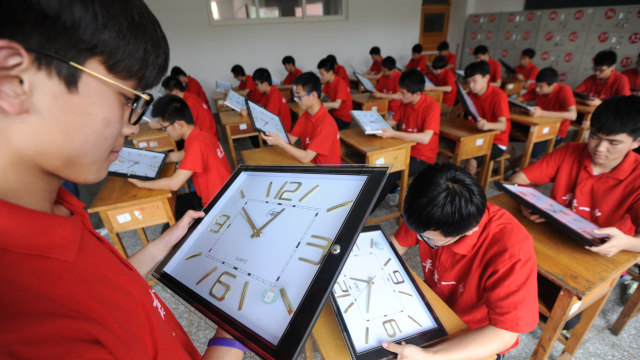 Persiapan Gaokao (Foto: REUTERS/Stringer )