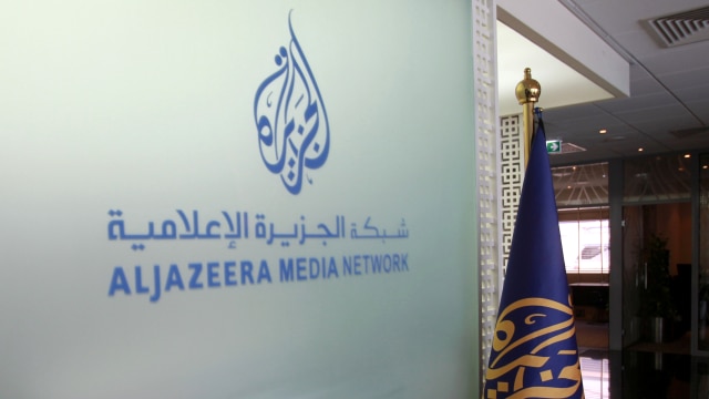 Kantor Berita Al Jazeera. (Foto: REUTERS/Naseem Zeitoon)