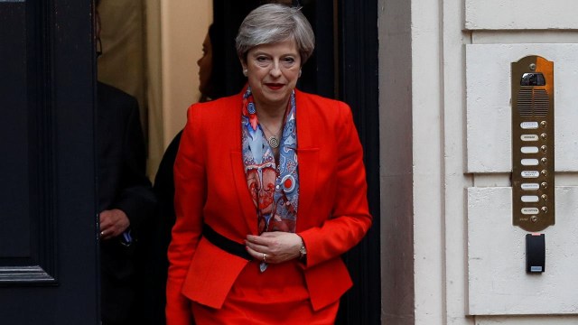 Perdana Menteri Inggris Theresa May (Foto: REUTERS/Peter Nicholls)
