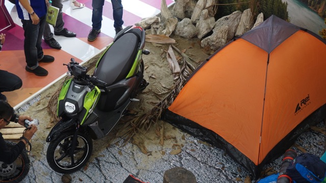 All new Yamaha X-Ride (Foto: Gesit Prayogi/kumparan)