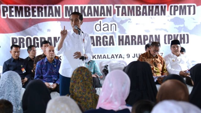 Presiden Joko Widodo di Tasikmalaya, Jawa Barat (Foto: Laily Rachev - Biro Pers Setpres)